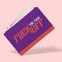 FUCK OFF Vegan Leather Fashion Wristlet